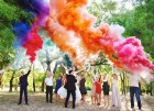 Цветной дым для свадьбы в Петропавловск-Камчатском